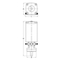 Actionneur hydraulique Série: ESL Type: 21401 Linéaire Simple effect, fermeture par ressort